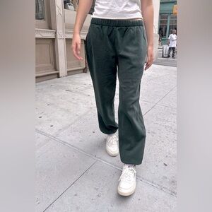 brandy melville forest green sweatpants